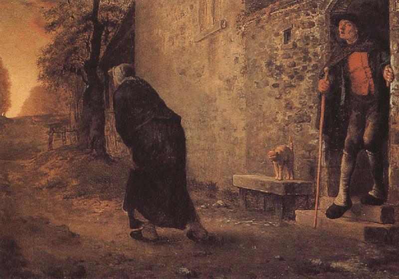 Jean Francois Millet Wait oil painting picture
